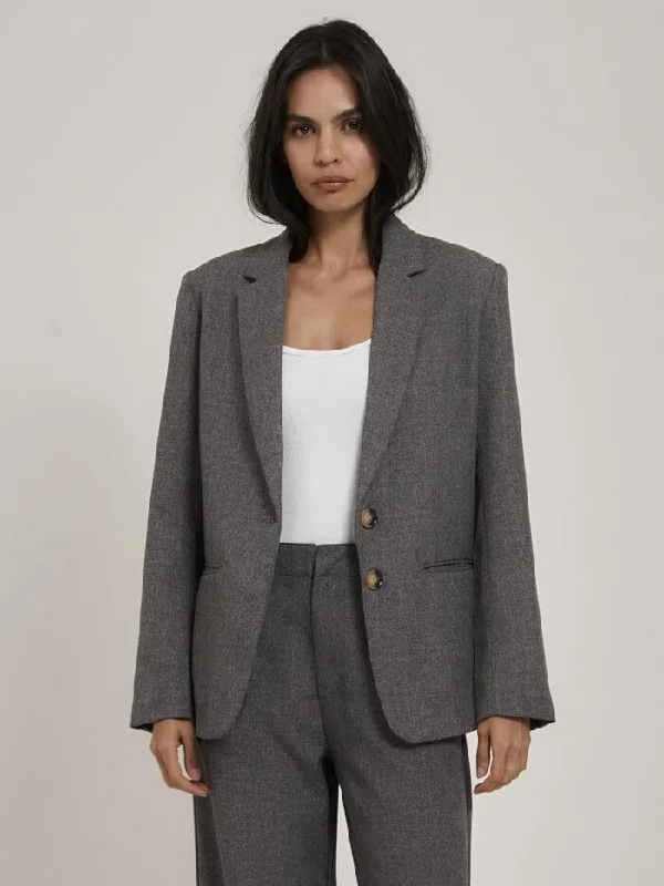 Gabrielle Blazer - Steel Grey