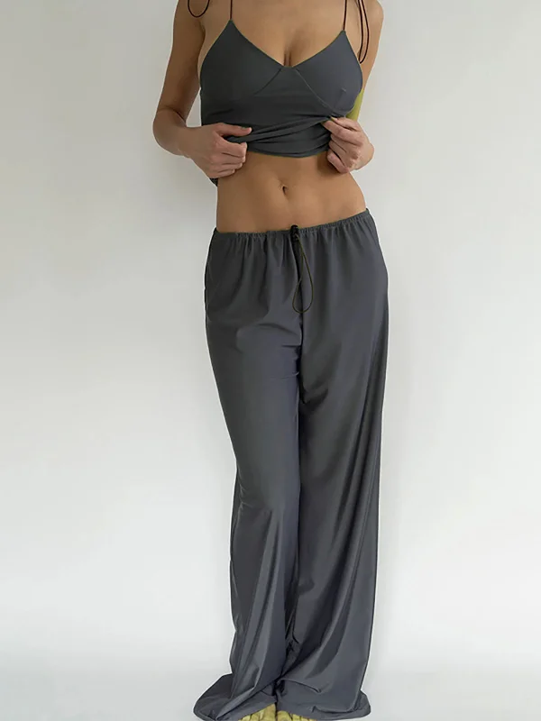 plain-two-piece-pants-set