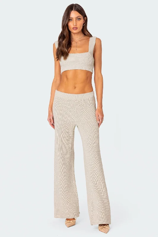 Sunday Straight Leg Knit Pants