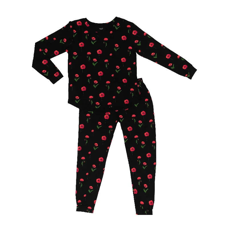 womens-jogger-pajama-set-in-midnight-poppies