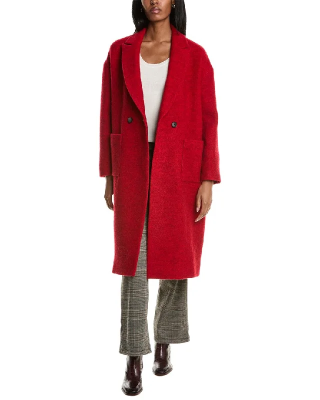 ba&sh Wool-Blend Coat