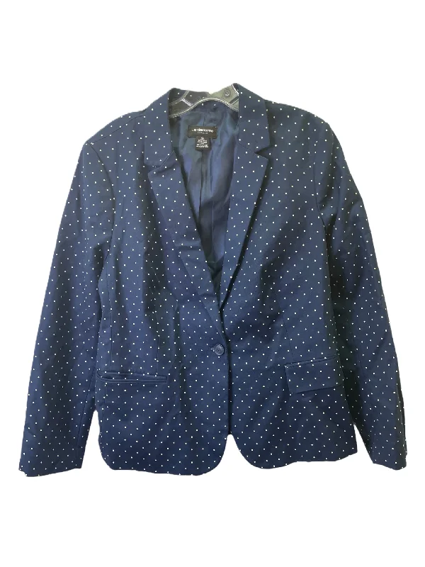 Blue Blazer By Liz Claiborne, Size: Xl