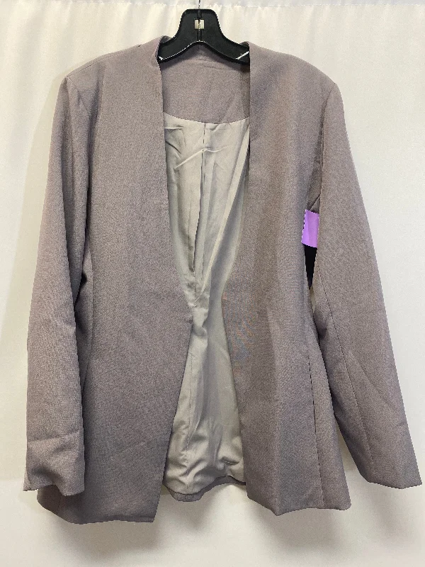 Grey Blazer Clothes Mentor, Size L