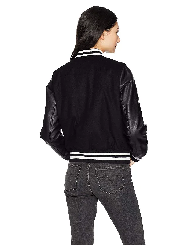 Levi's Women's Mixed Media Bomber Jacket