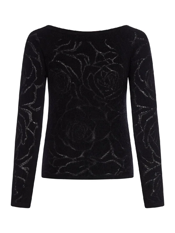 alberta-ferretti_ciniglia-sweat_black_a09015107-a0555black