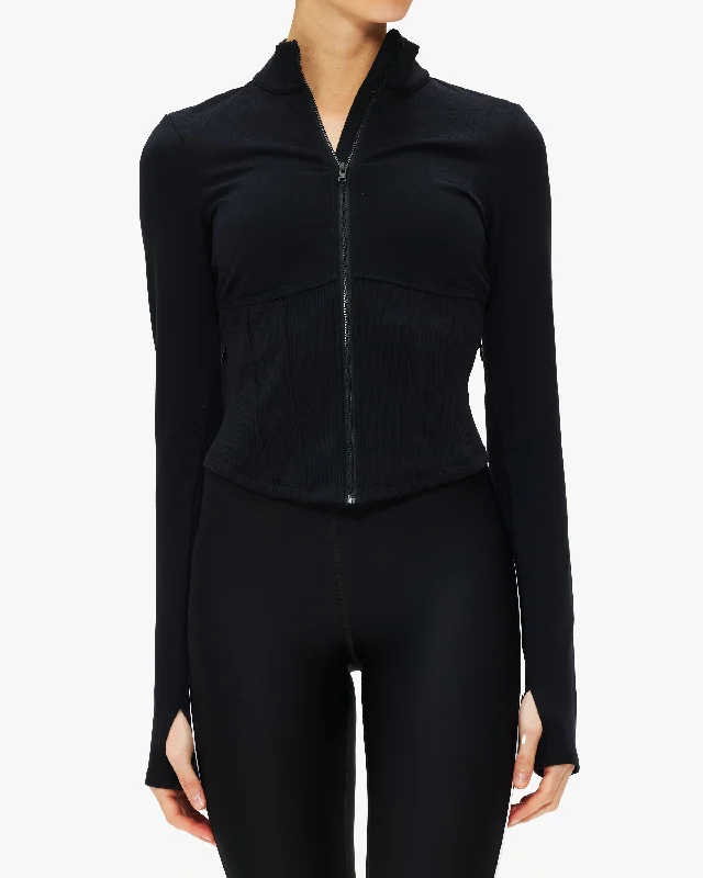 Alo Yoga Corset Full Zip Jacket