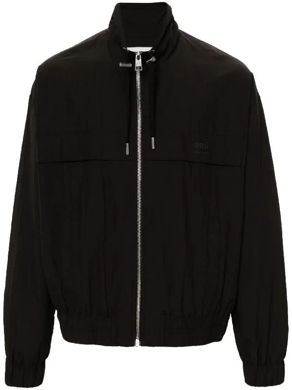 Zipped Windbreaker