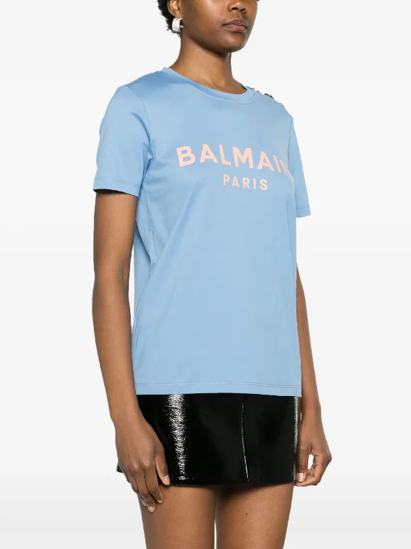 balmain-printed-t-shirt-tees-600048381blu