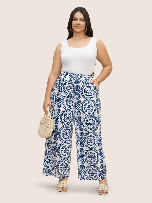 bandana-print-drawstring-wide-leg-pants