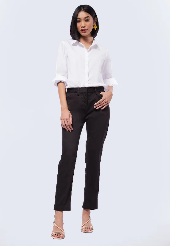 Basic Tapered High Rise Madison Editor Pants