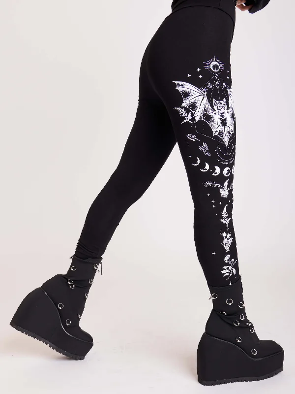 Bat Moon Phase Legging