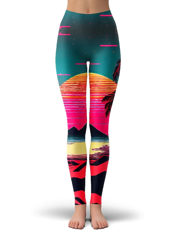 Beach Sunset Leggings