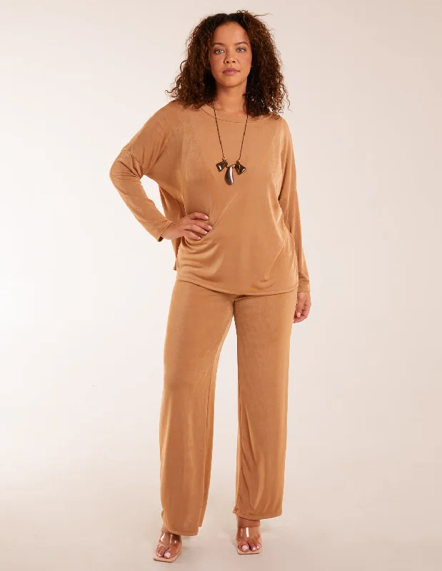 camel-acetate-trouser