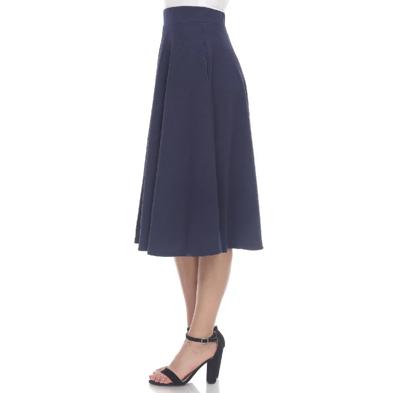 flared-midi-skirt-with-pockets