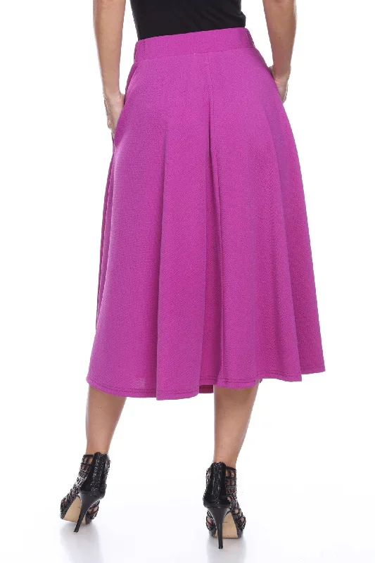 flared-midi-skirt-with-pockets