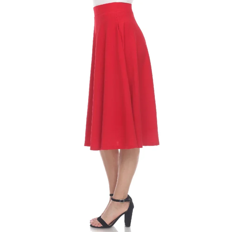 flared-midi-skirt-with-pockets