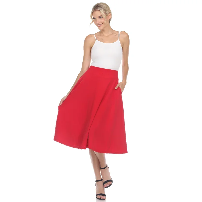 flared-midi-skirt-with-pockets