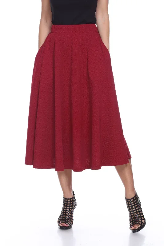 flared-midi-skirt-with-pockets