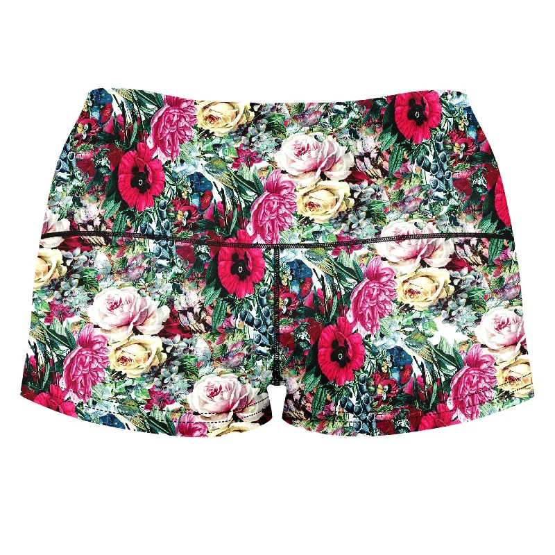 floral-dorian-high-waisted-womens-shorts