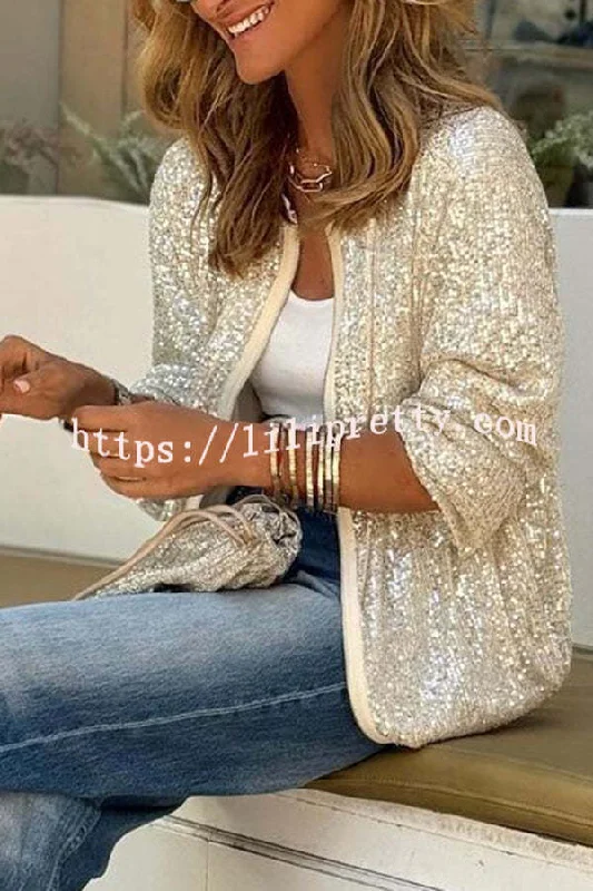 goid-cheerful-sequin-zipped-long-sleeve-coat