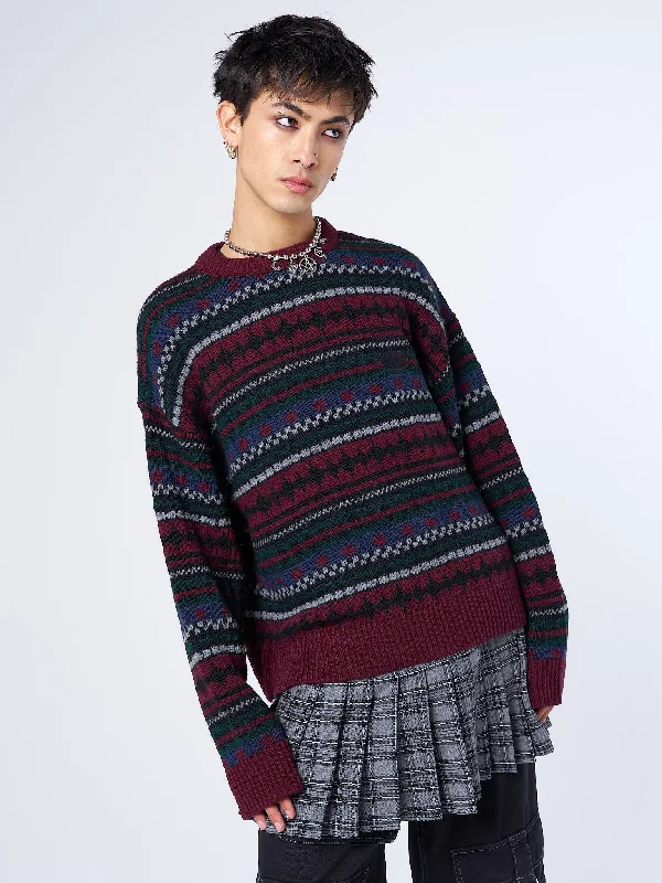 grandpa-jacquard-knit-jumper