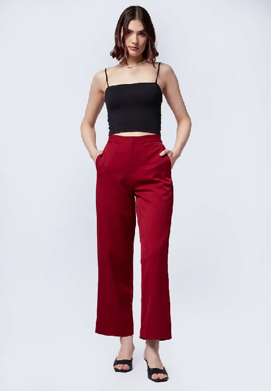 High Waist Loose Trousers