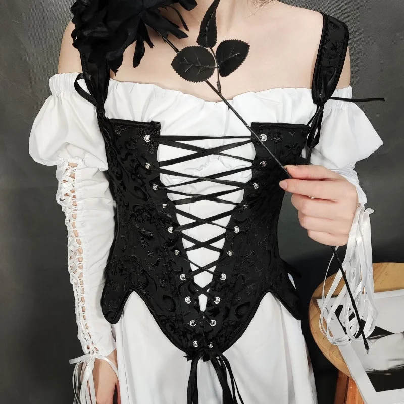 Laced Steampunk corset