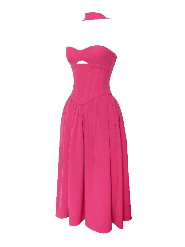 maia-fuchsia-halter-neck-corset-sundress