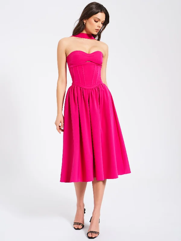 maia-fuchsia-halter-neck-corset-sundress