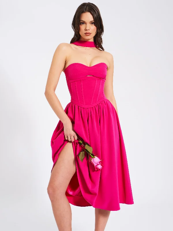 maia-fuchsia-halter-neck-corset-sundress