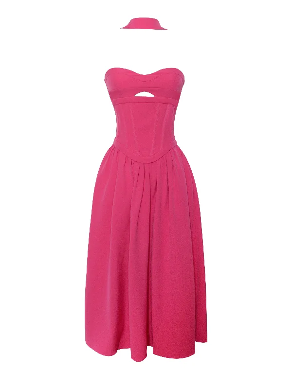 maia-fuchsia-halter-neck-corset-sundress