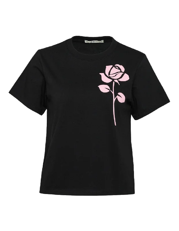 Slim T-Shirt Une Rose