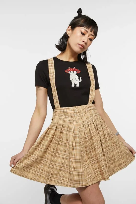 Meadow Tartan Pleated Pinny