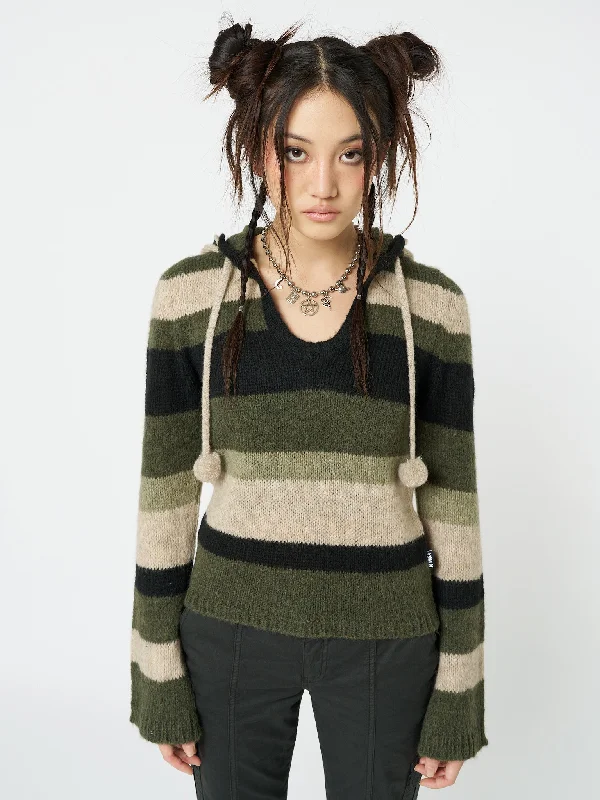 moss-stripes-knitted-hoodie