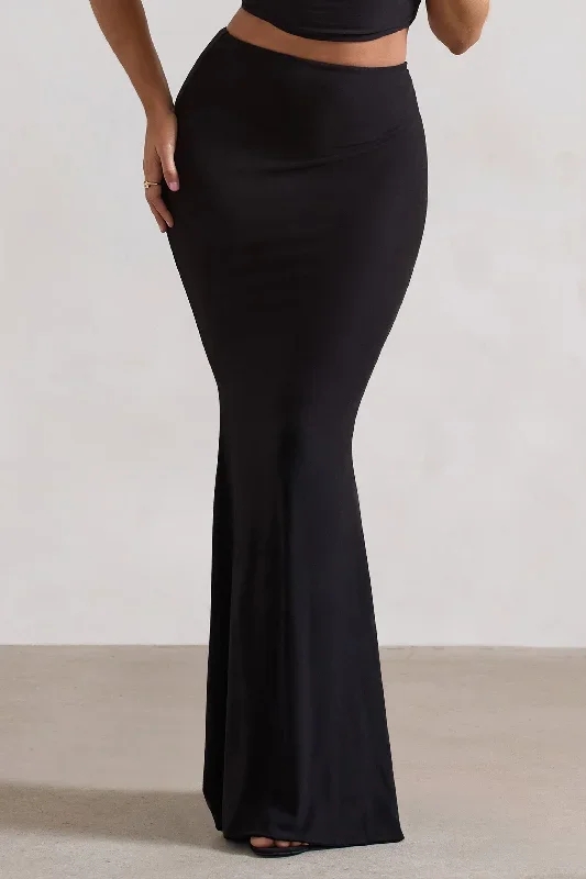 neve-black-gathered-maxi-skirt-cl134930002