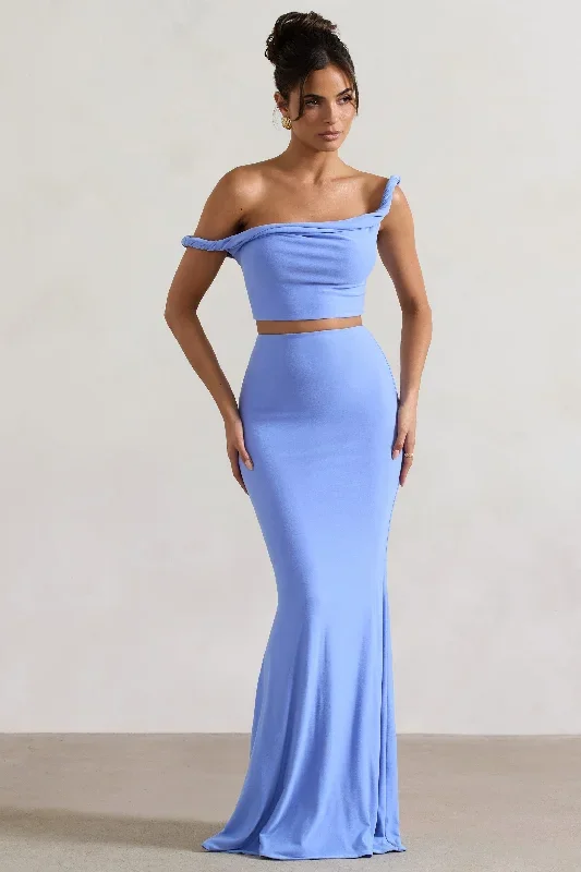 neve-blue-gathered-maxi-skirt-cl134930213