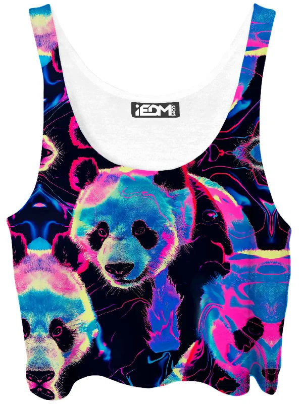 Panda Peaking Crop Top