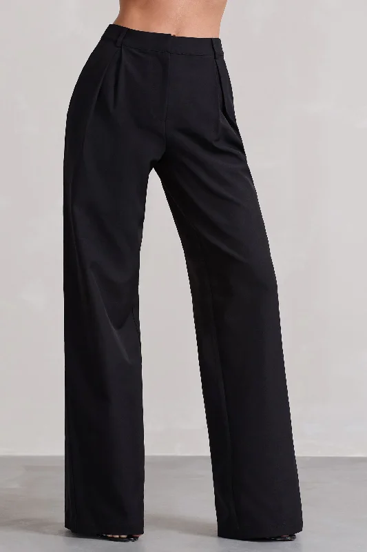 raina-black-high-waist-pleated-wide-leg-trousers-cl129758002