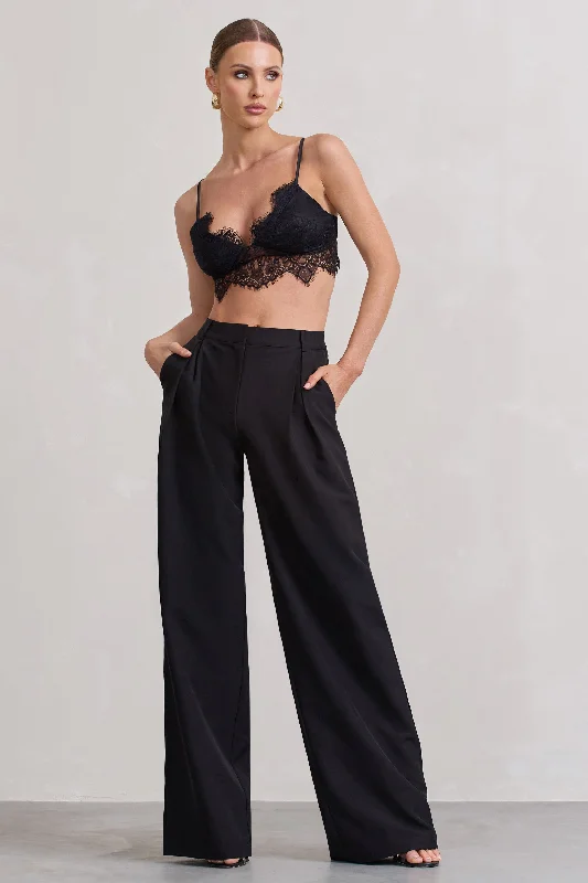 raina-black-high-waist-pleated-wide-leg-trousers-cl129758002