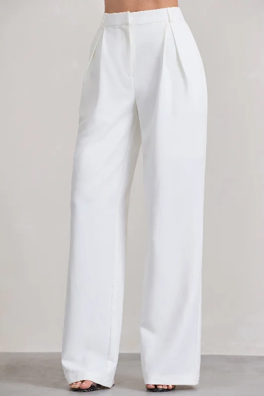 raina-white-high-waist-pleated-wide-leg-trousers-cl129758005