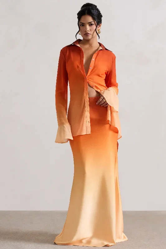 serita-orange-ombre-satin-split-maxi-skirt-cl134012142