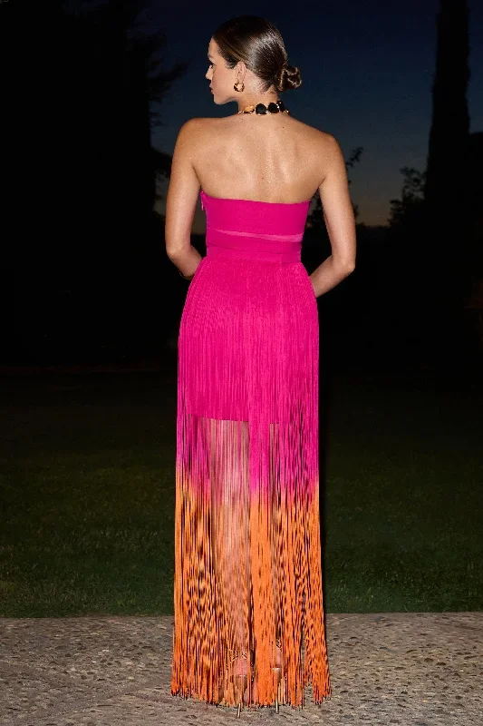 sherbet-pink-orange-ombre-fringe-maxi-skirt-cl134689195