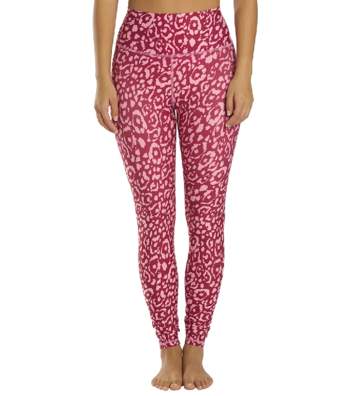 Spiritual Gangster SG Intent High Waisted Legging Wildcat Print