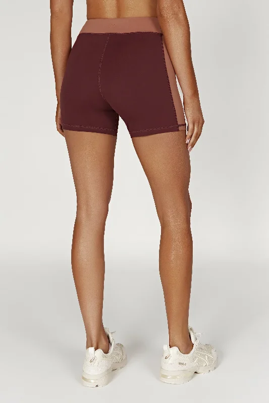 taleah-two-tone-shorts-mahogany-tan