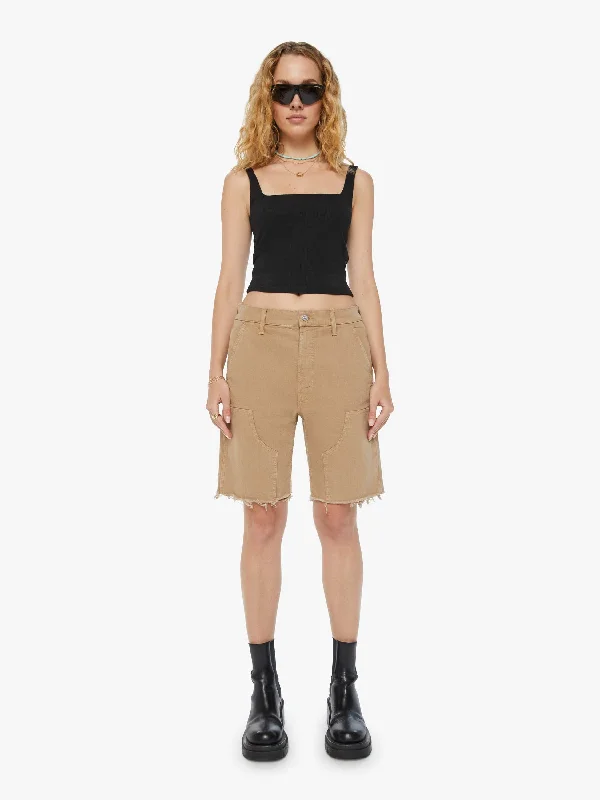 the-bees-knees-short-fray-dark-khaki