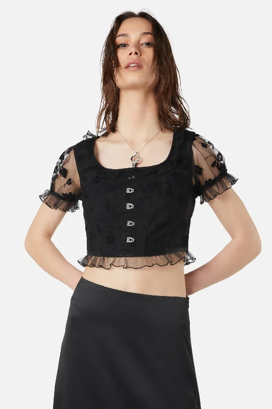 The Manor Lace Corset Top