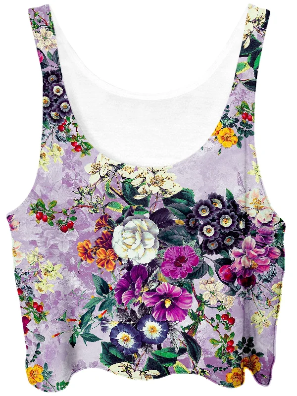 Violets Crop Top