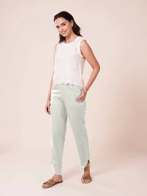 women-solid-ecru-mid-rise-cotton-dhoti-pants