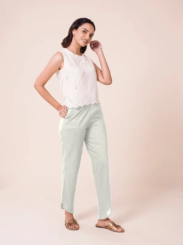 women-solid-ecru-mid-rise-cotton-dhoti-pants